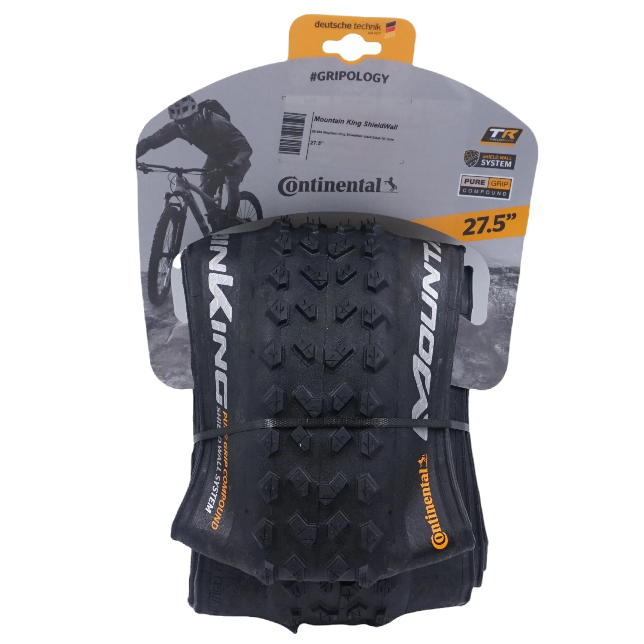 Continental Mountain King 27.5-inch PureGrip ShieldWall Tubeless E25 Tire